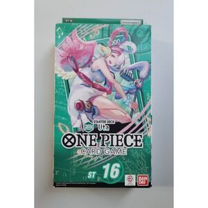 One Piece TCG English: Starter Deck -Green Uta- [ST16] NEW SEALED
